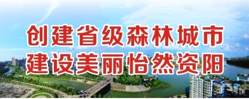 日批黄片黑丝强奸视频创建省级森林城市 建设美丽怡然资阳